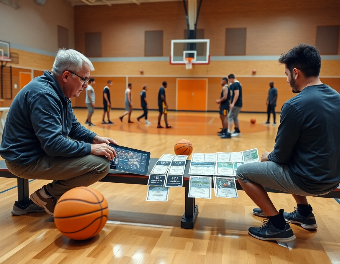 Building the weekly library of how to draw basketball plays with cards and video clips.