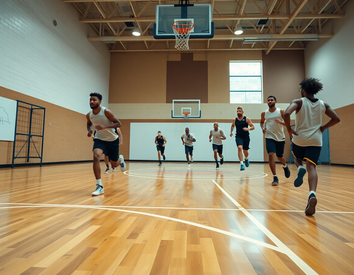 Close-up of a whiteboard with chalk lines during top basketball drills.