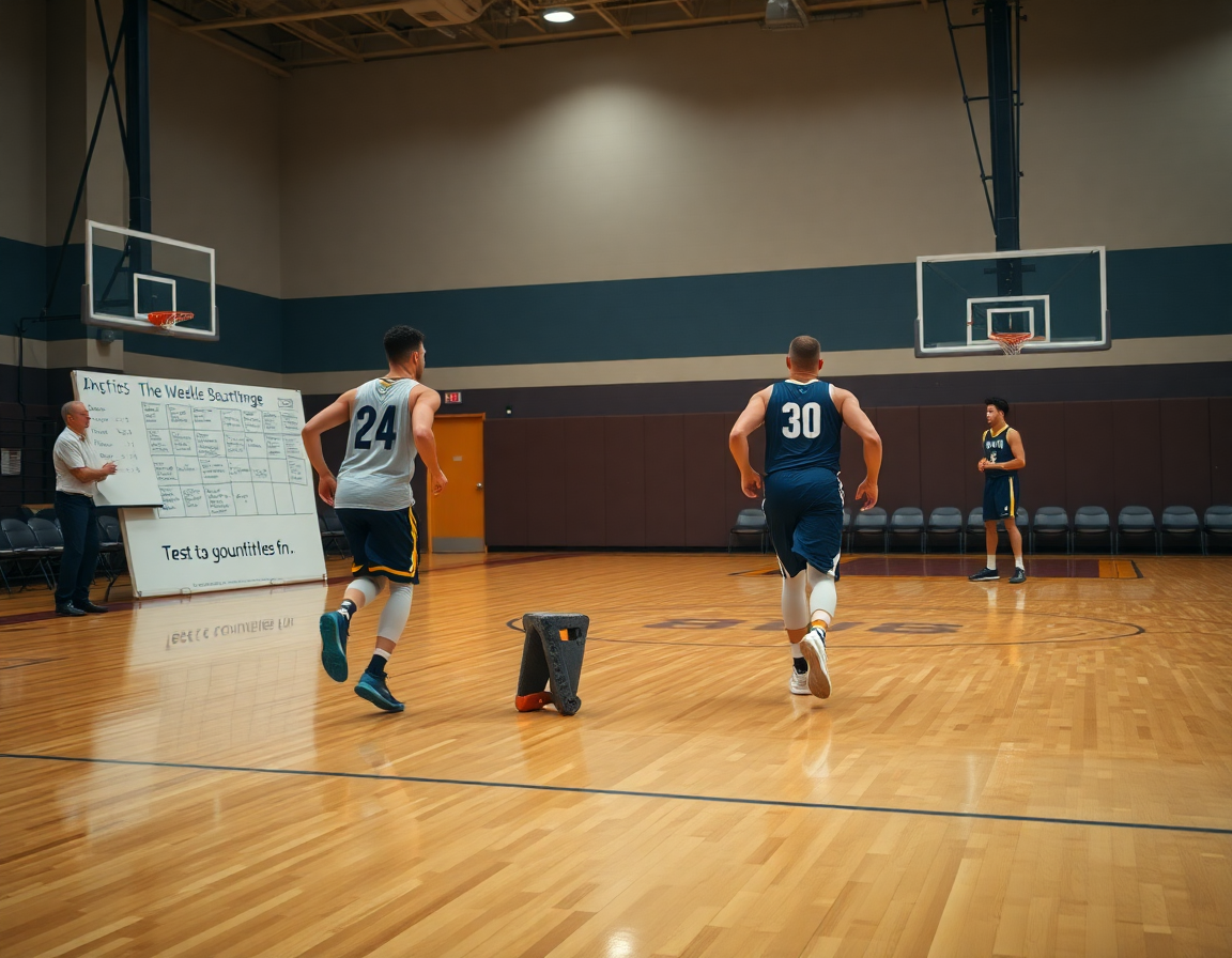 Weekly scouting plan comes to life on the court with free basketball scouting report template.