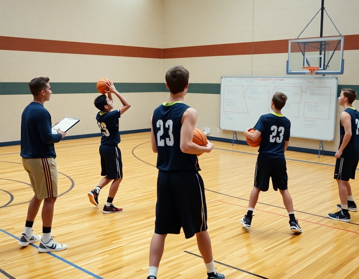 Ejemplo paso a paso de flujo de trabajo para calentamiento baloncesto cadete durante la semana.