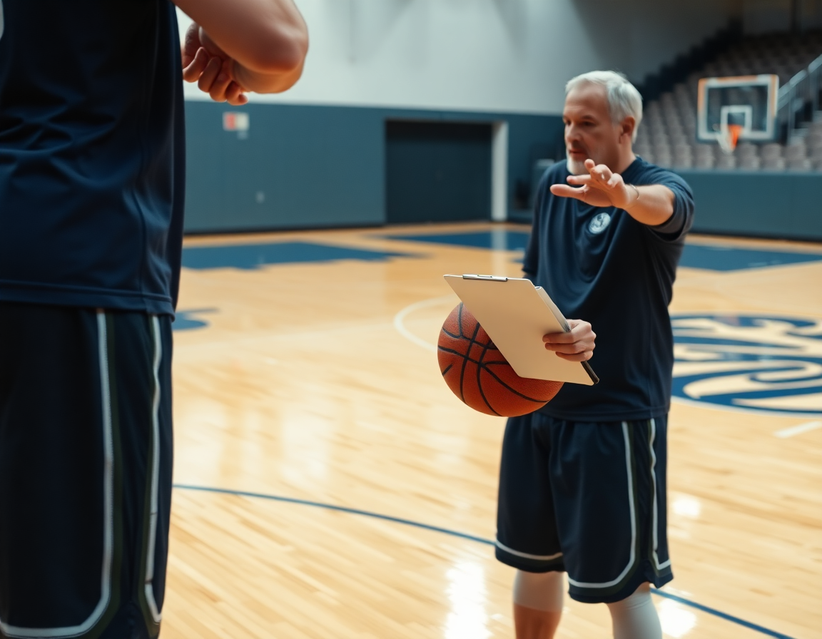 primer plano de movilidad articular para calentamiento para baloncesto movilidad articular con balón en mano