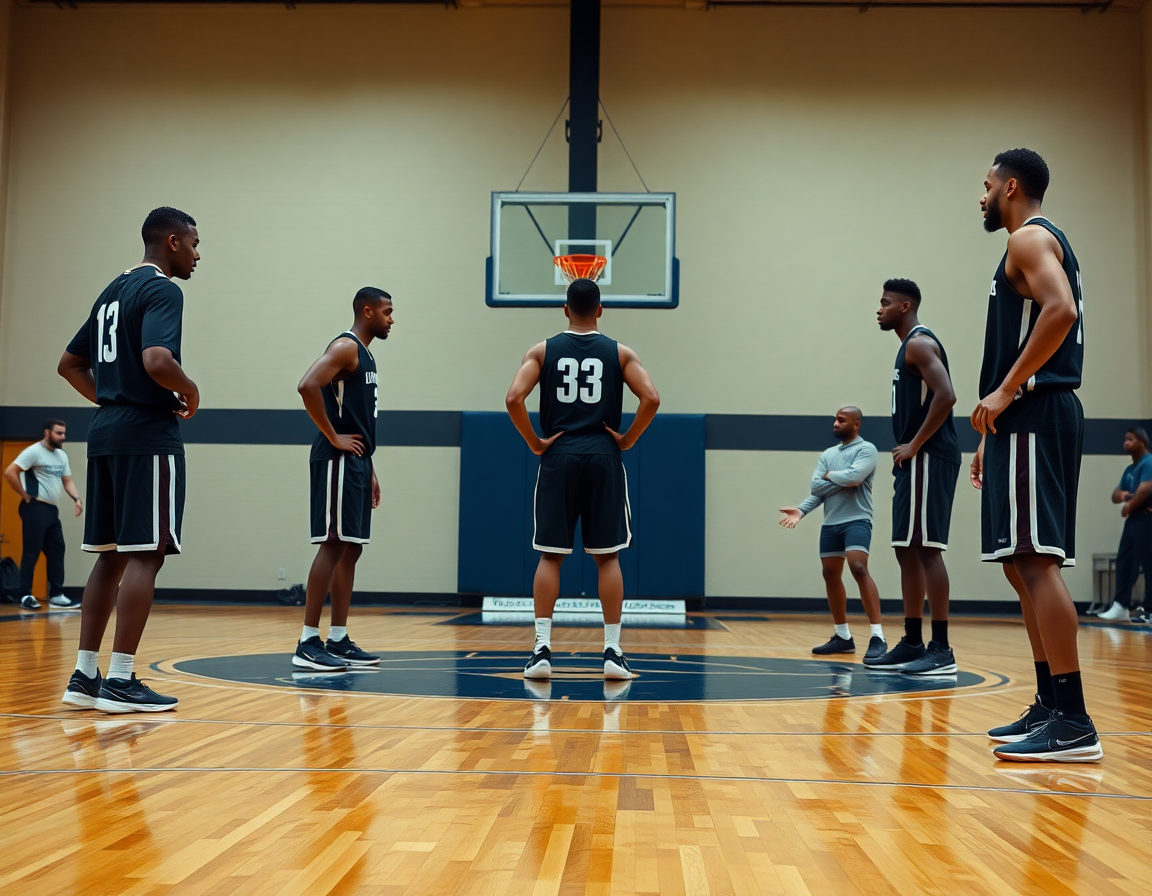 Defensas individuales y de zona en baloncesto, mostrando adaptaciones prácticas en la cancha.