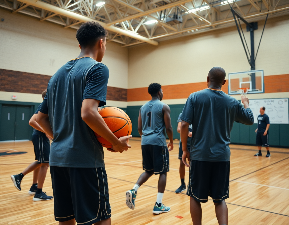 match preparation basket france espagne: gros plan sur l'action et les positions dessinées sur le tableau.