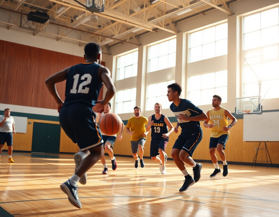 Vista laterale su basket u18 italia spagna: allenatore con lavagna tattica e pallone.