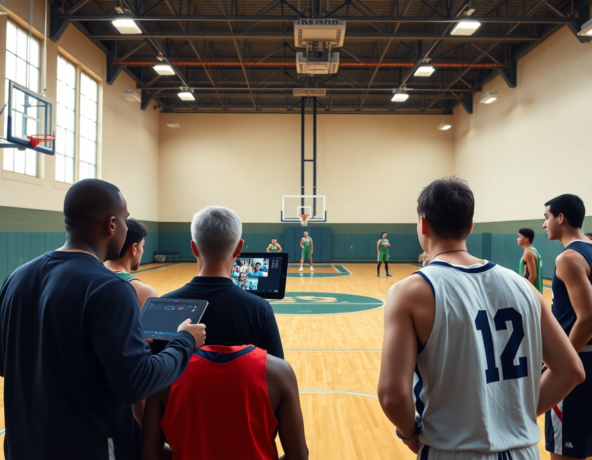 Scouting e adattamento avversari: analisi tattica della costruzione difesa a zona basket con video.