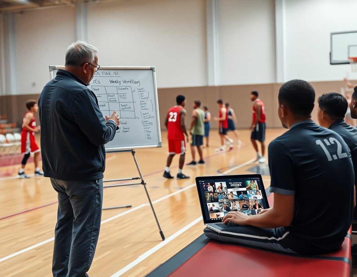 Workflow settimanale: coach pianifica e condivide i piani di gioco, dalam basket istilah pick and roll digunakan pada.