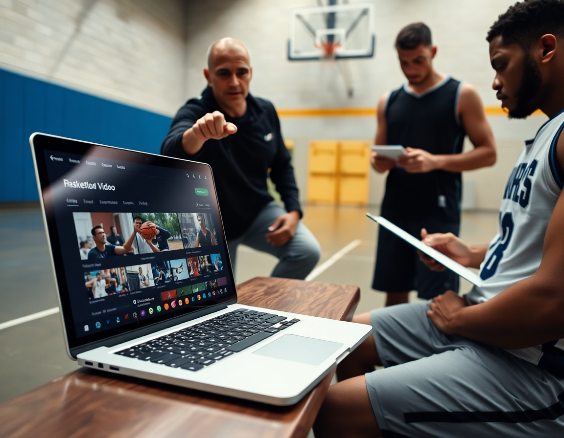 Workflow pratico: scouting basket dai video al report, con note e clip condivise.