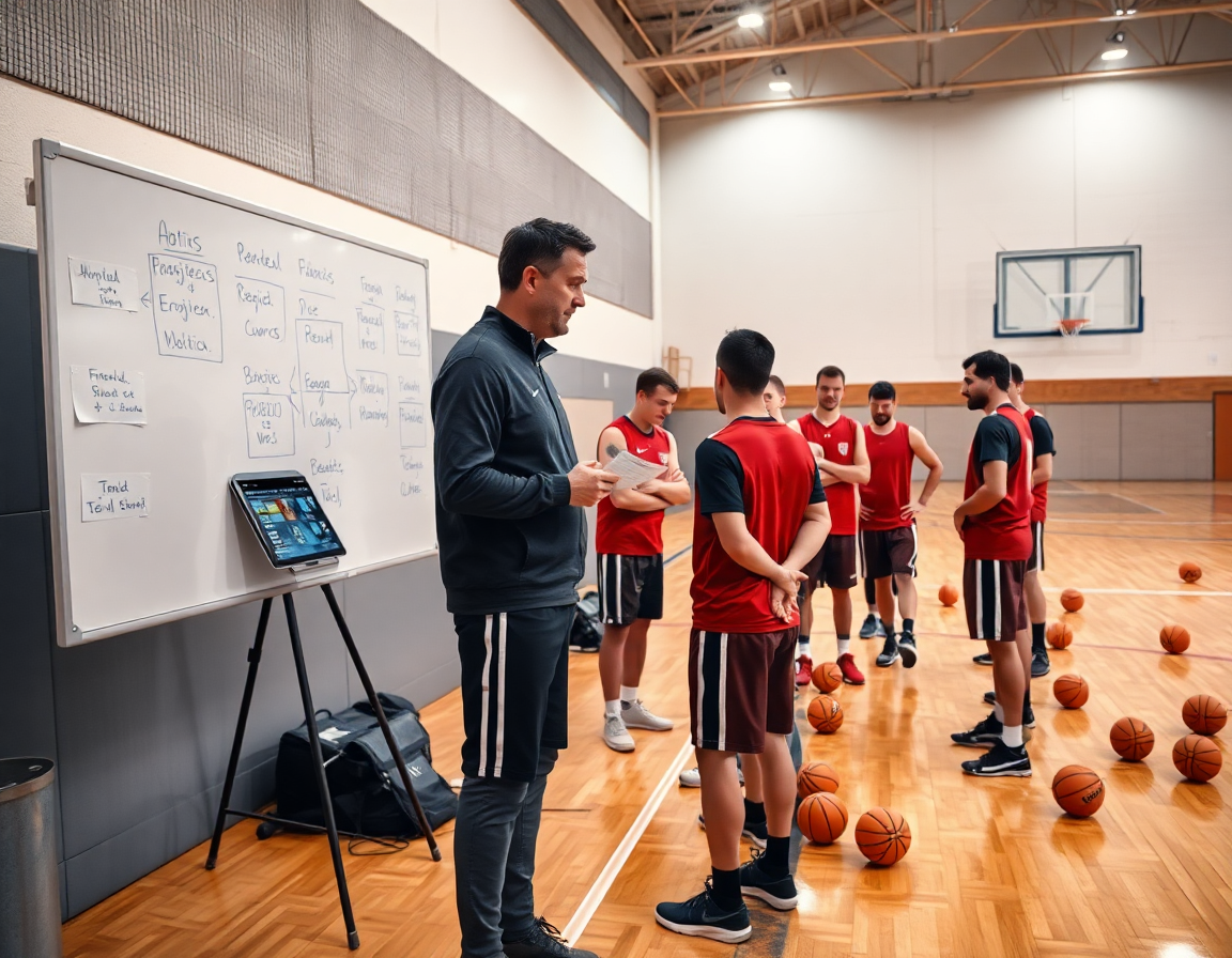 skola kosarke kragujevac: taktička tabla i eksport – trener objašnjava plan igračima uz kratke klipove.